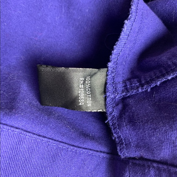 Torrid Military Style Jacket Size 4 Royal Blue NWT - Picture 7 of 7